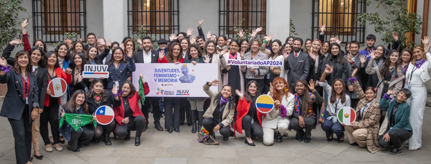 Bienvenida voluntarias Alianza del Pacífico