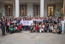 Bienvenida voluntarias Alianza del Pacífico